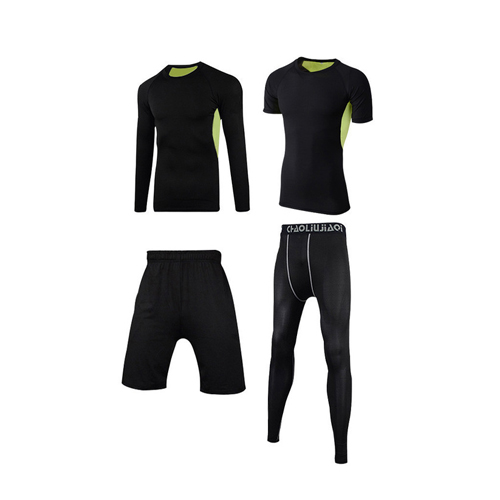 Men Sportswear Compression Sport Suits Quick Dry Running Sets Clothes Sports Joggers Training Gym Fitness Tracksuits Running Set