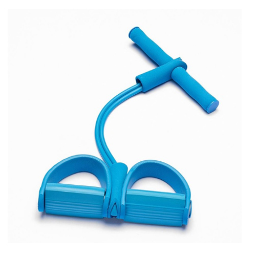 Resistance Bands 4 tube pedal fitness rope Latex Pedal Exerciser Sit-up Pull Rope Expander Elastic Bands Yoga equipment