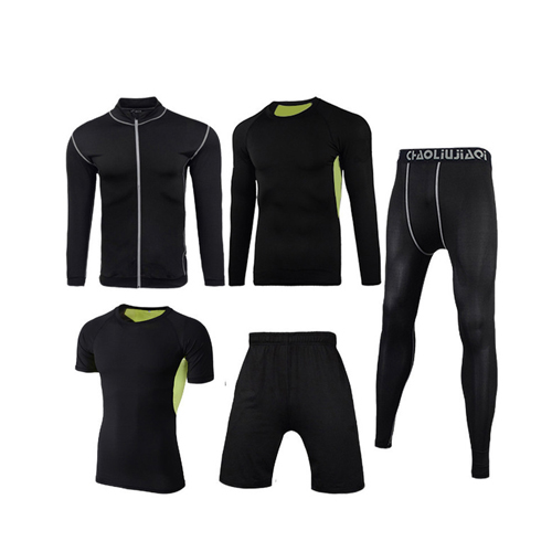 Men Sportswear Compression Sport Suits Quick Dry Running Sets Clothes Sports Joggers Training Gym Fitness Tracksuits Running Set